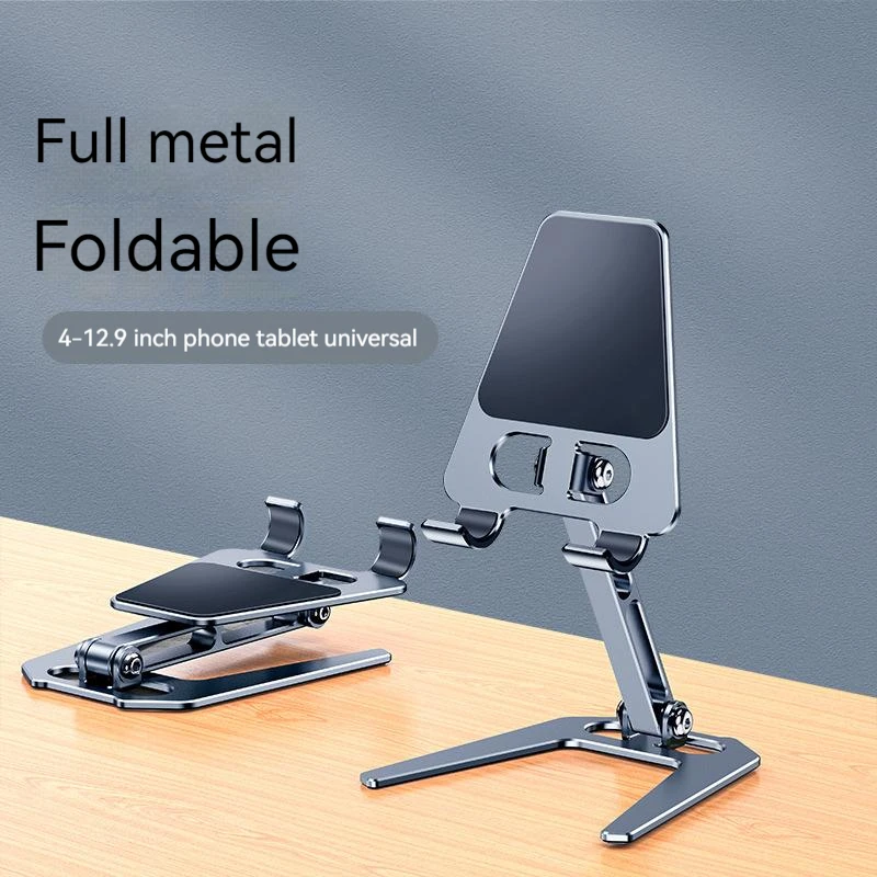 

Aluminium Alloy Phone Holder Stand Mobile Smart Phone Support Tablet Desk Portable Metal Cell Phone Holder For IPhone IPad
