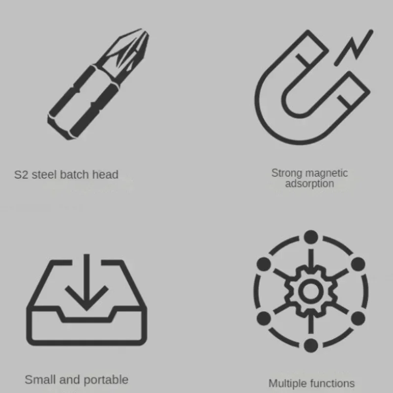 Youpin набор мини-отверток 30 40 44 точный Магнитный разборный Набор отверток ручной