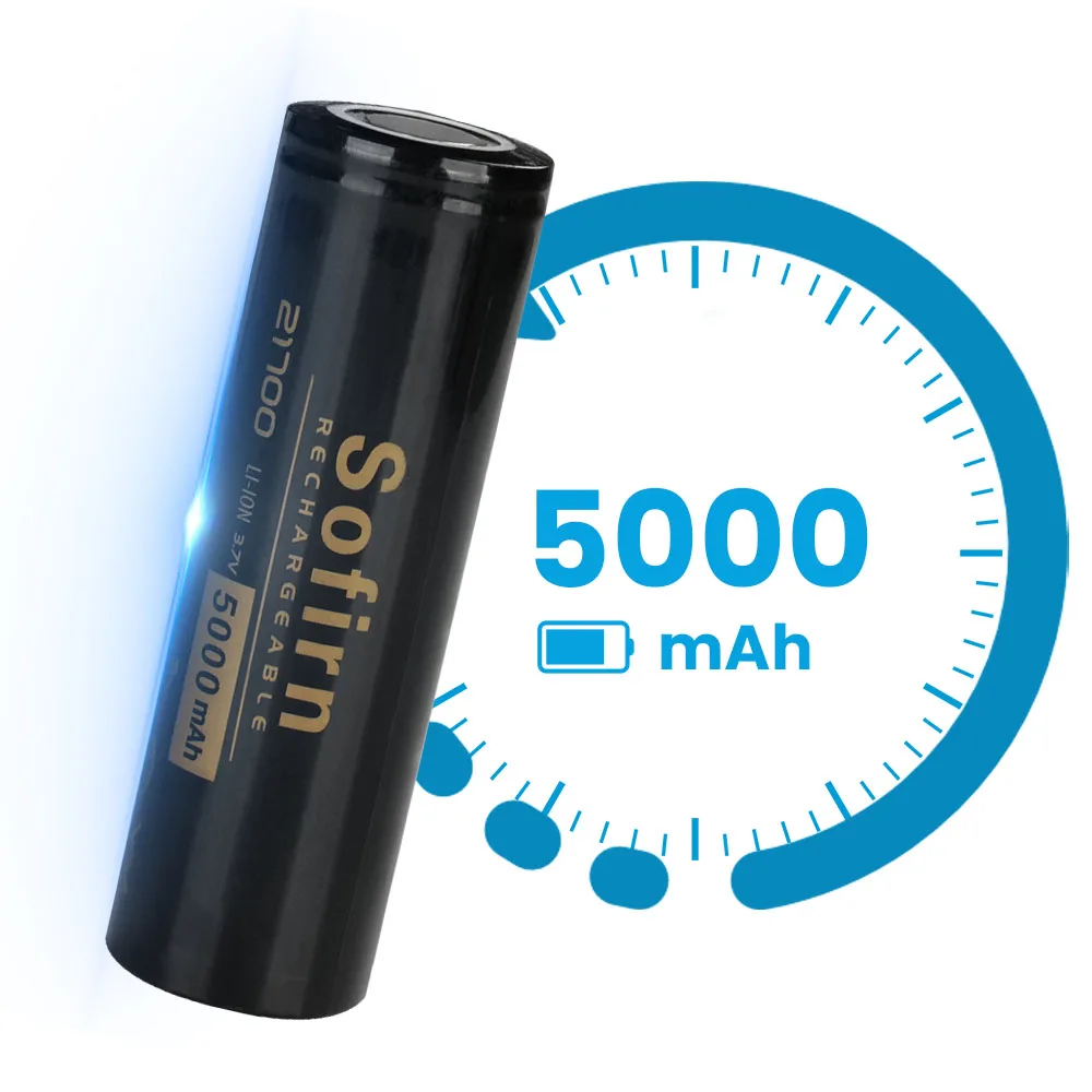 

Sofirn 21700 аккумулятор 5000 мАч 3,7В