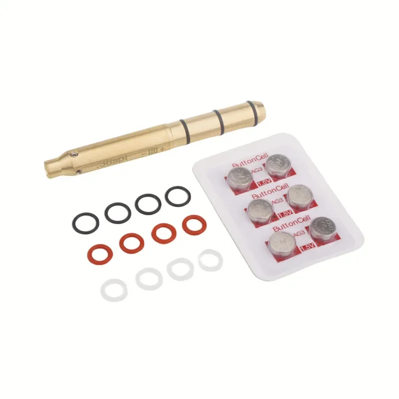 Прицел Lase-r Bore Sight .177Cal .22LR .223Rem 9 мм .38spl Barrel Red Boresighter Револьвер Пистолет Винтовка