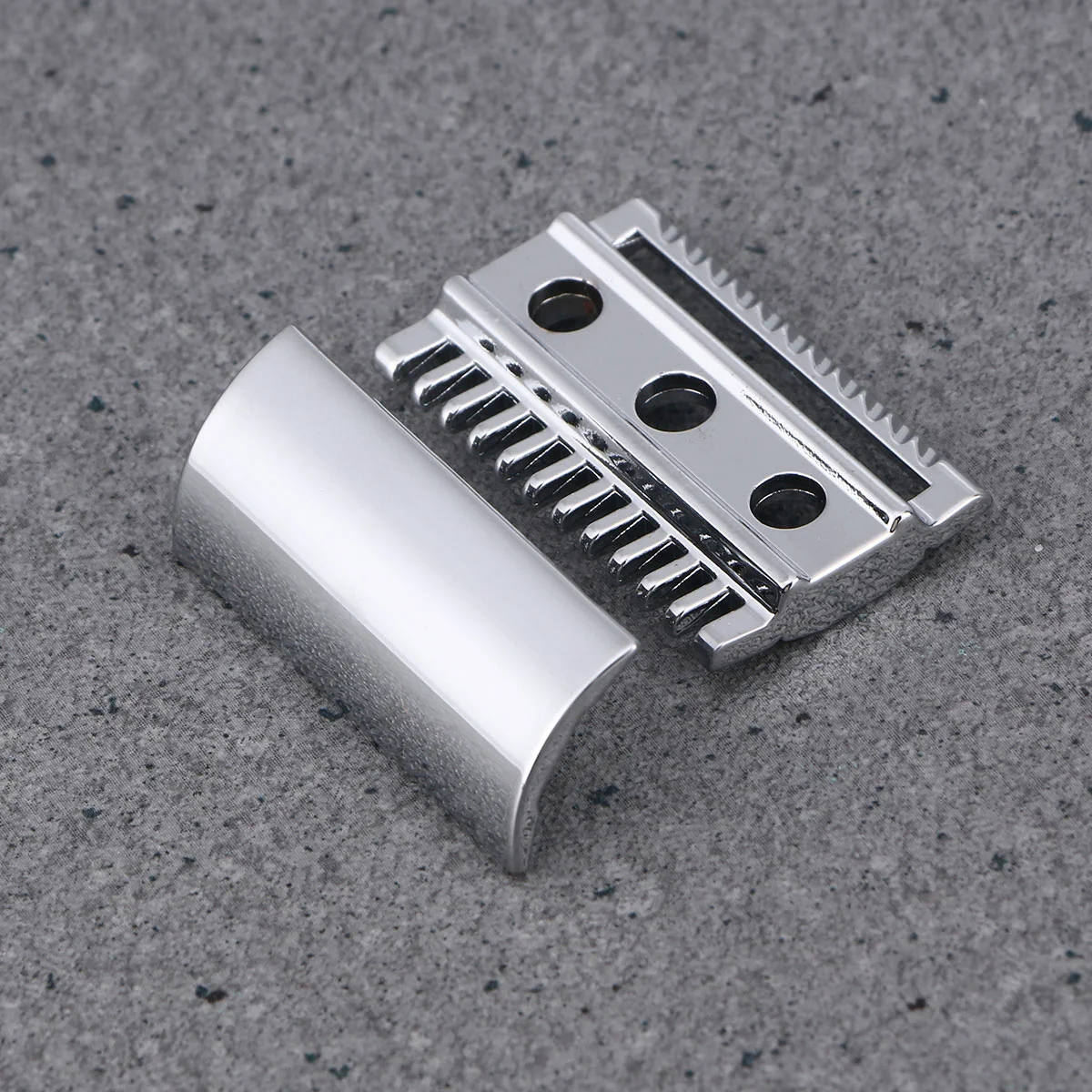 

Мужская двойная сменная бритва из цинкового сплава, с 3 головками