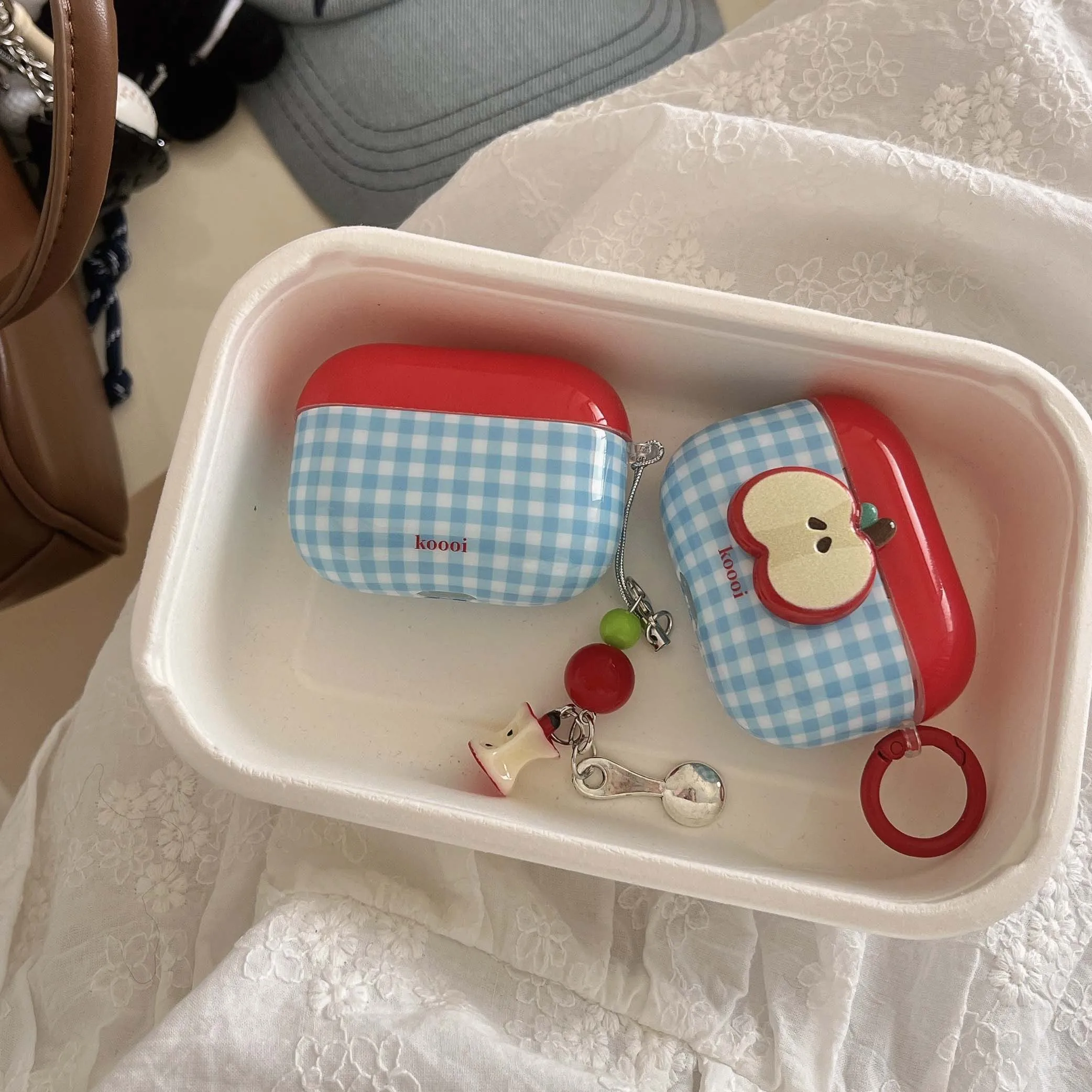 Наушники в виде мультяшных фруктов для apple airpods 1 pro 2nd 2 3 Беспроводная bluetooth