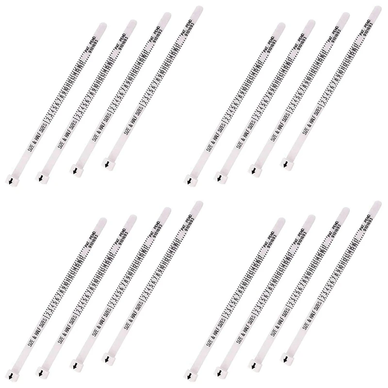 

16 шт., пластиковые кольца для пальцев