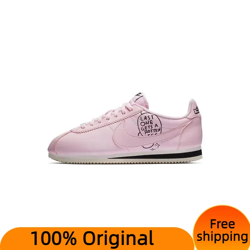 Кроссовки Nike Classic Cortez Nathan Bell розовые из пенопласта