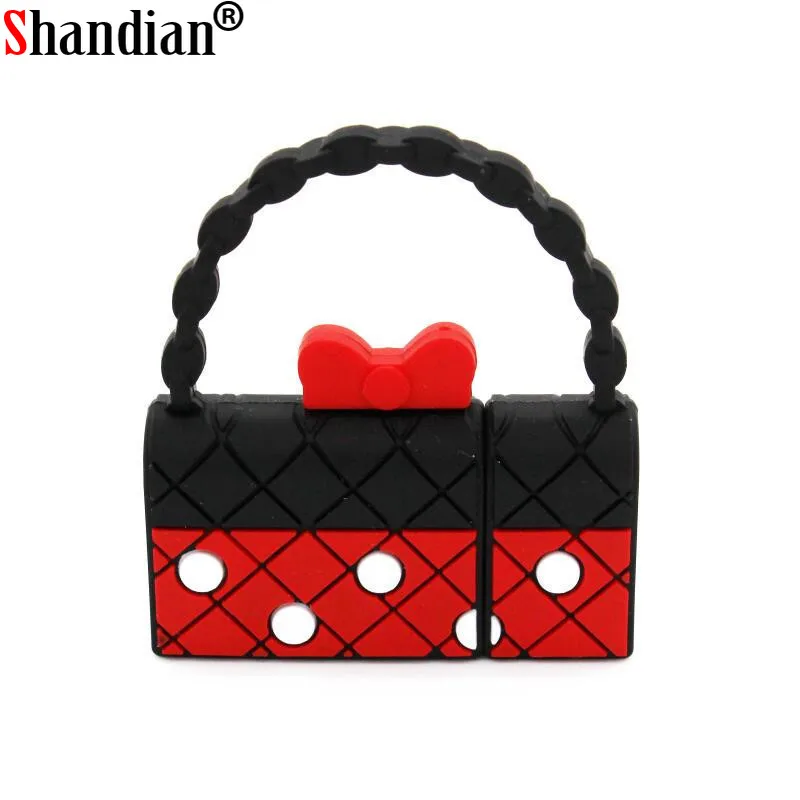 

Cartoon USB flash drive Mini Handbag Pen drive Purse Memory stick Cute bags Pendrive Creative gifts 4G 8GB 16GB 32GB 64GB U Disk