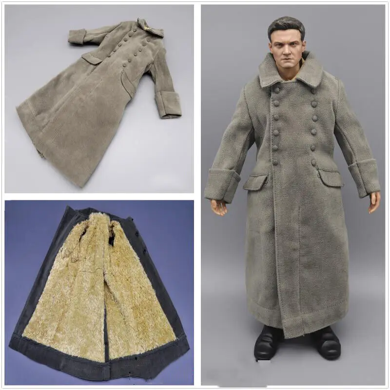 

DML 1:6th WWII Winter fluffy coat Model For 12" Male Figure