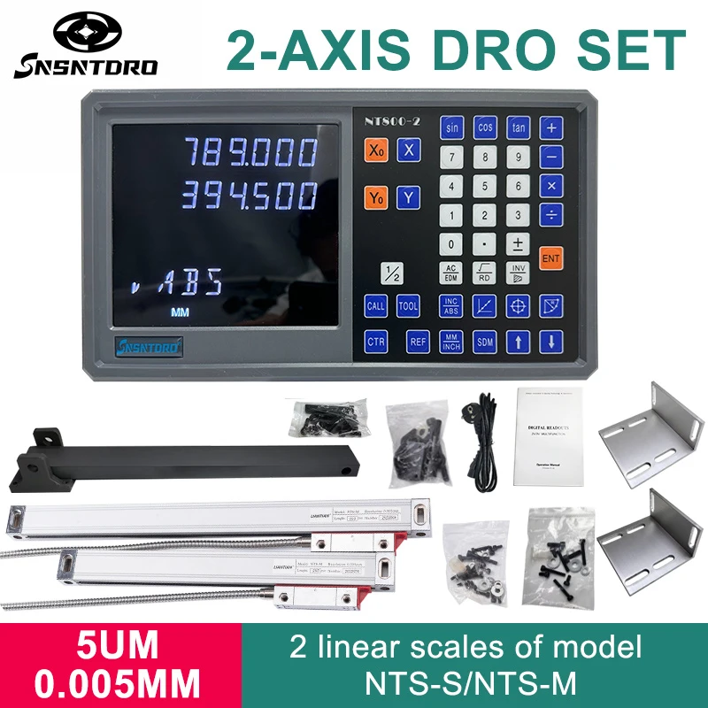 

SNSNTDRO NT800-2 Линейный стеклянный кодировщик 50-1000 мм