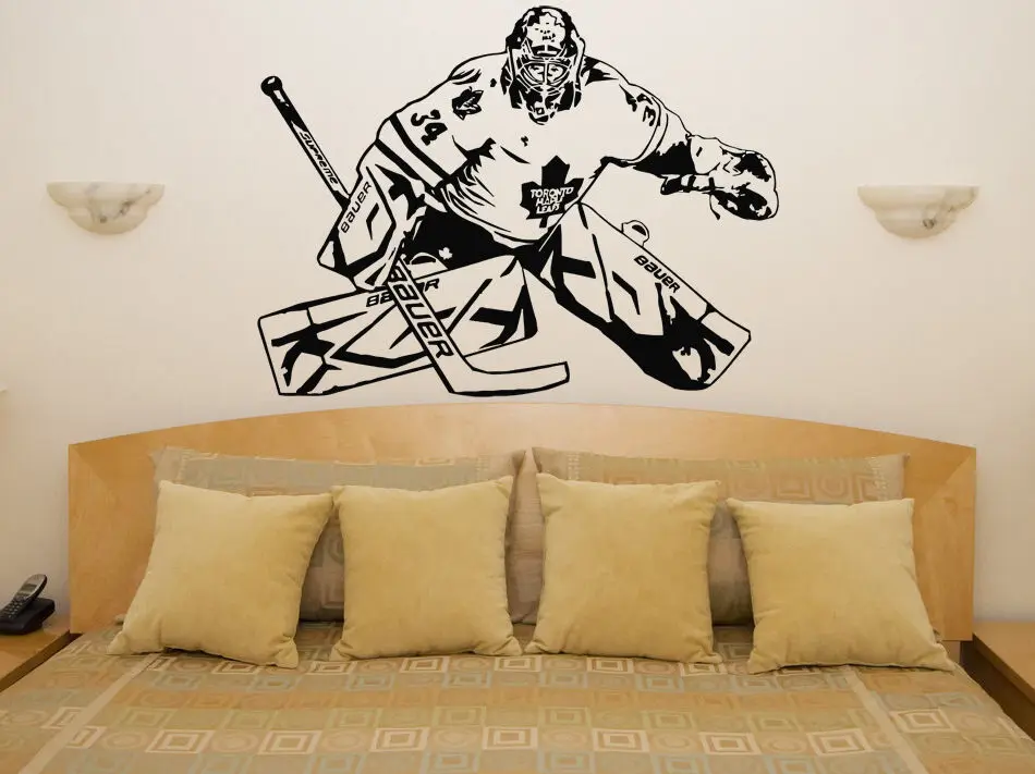 

James Reimer Toronto Maple Leafs Ice Hockey Wall Art Decal Sticker Picture Decal Decor removable quote