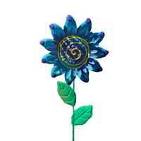 metal flower garden stakes decor sunflower decor art ornaments waterproof sunflower d%c3%a9cor for outside pathway patio ornaments