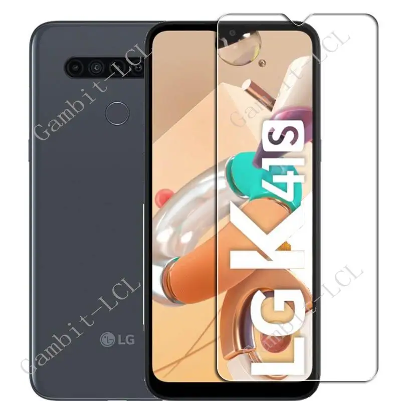 Закаленное стекло 2-4 шт. для LG K41S 6,55 дюйма LGK41S K41 S K 41 S LMK410EMW Φ, защитная пленка для экрана