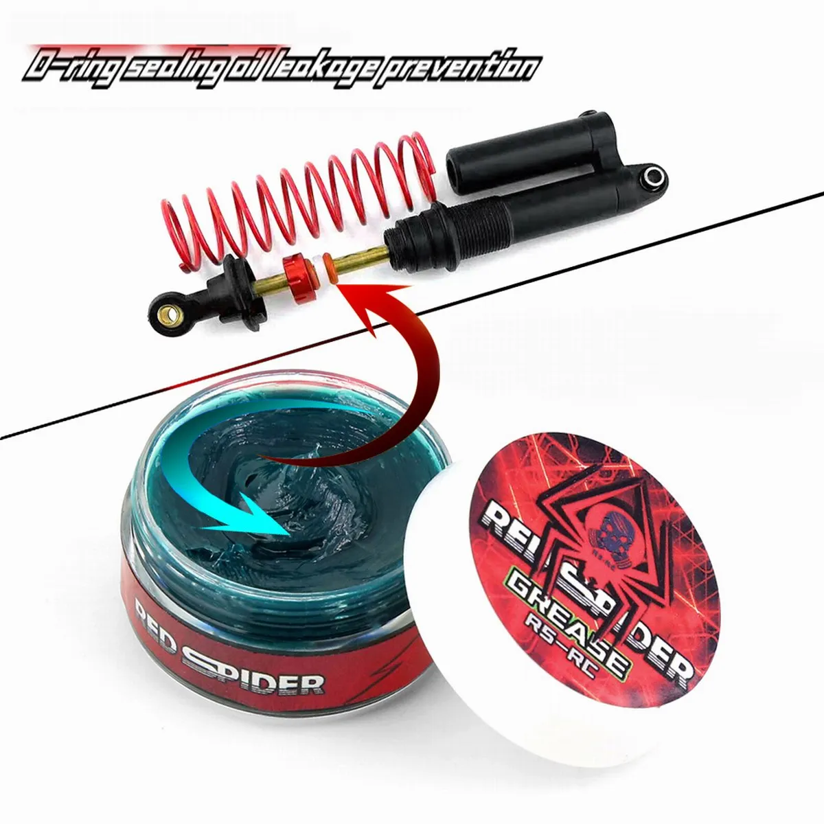 Differential Shock Absorber O-ring Seal Oil For Traxxas Tamiya Hsp Erc.