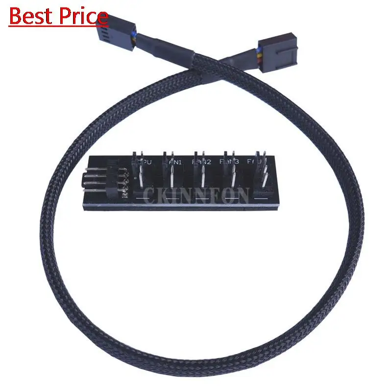 

200 шт./лот вентиляторная втулка поколения 1 / 5 / 2 2510, сменная проводка, втулка для компьютера, шасси 4-контактного расширительного кабеля венти...