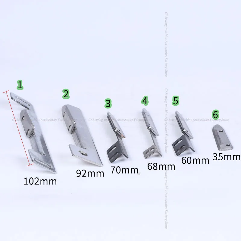 Нож для резки нижнего лезвия, лезвие, задняя часть, 1 прямоугольное отверстие, длина 68 мм, белые аксессуары для резки ткани Lejiang