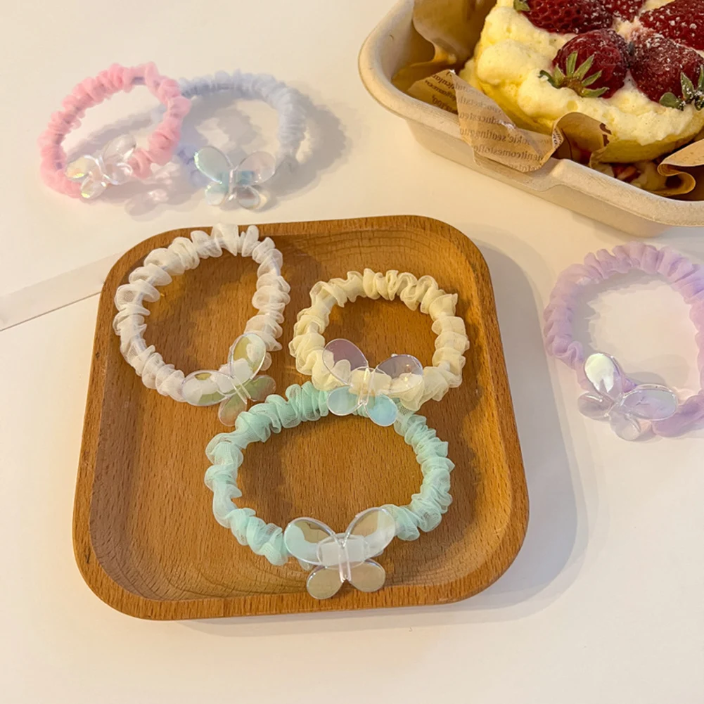 

1pcs/set Solid Elastic Scrunchie Hair Ties Rubber Bands for Women Girls Sport Gym Hair Scrunchies Holder Hair Accessories