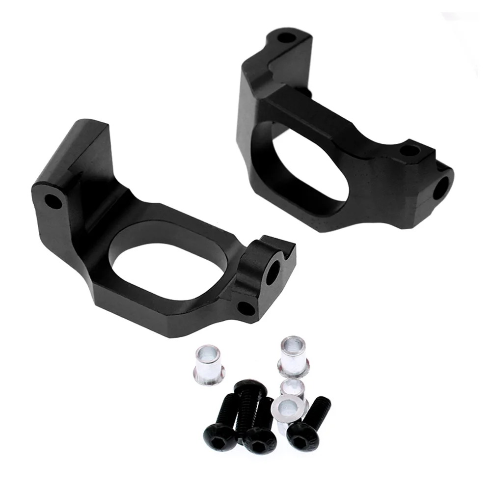 

2Pcs Metal Front Caster Block C-Hub Carrier 8932 for 1/10 Traxxas Maxx Truck RC Car Upgrade Parts Accessories