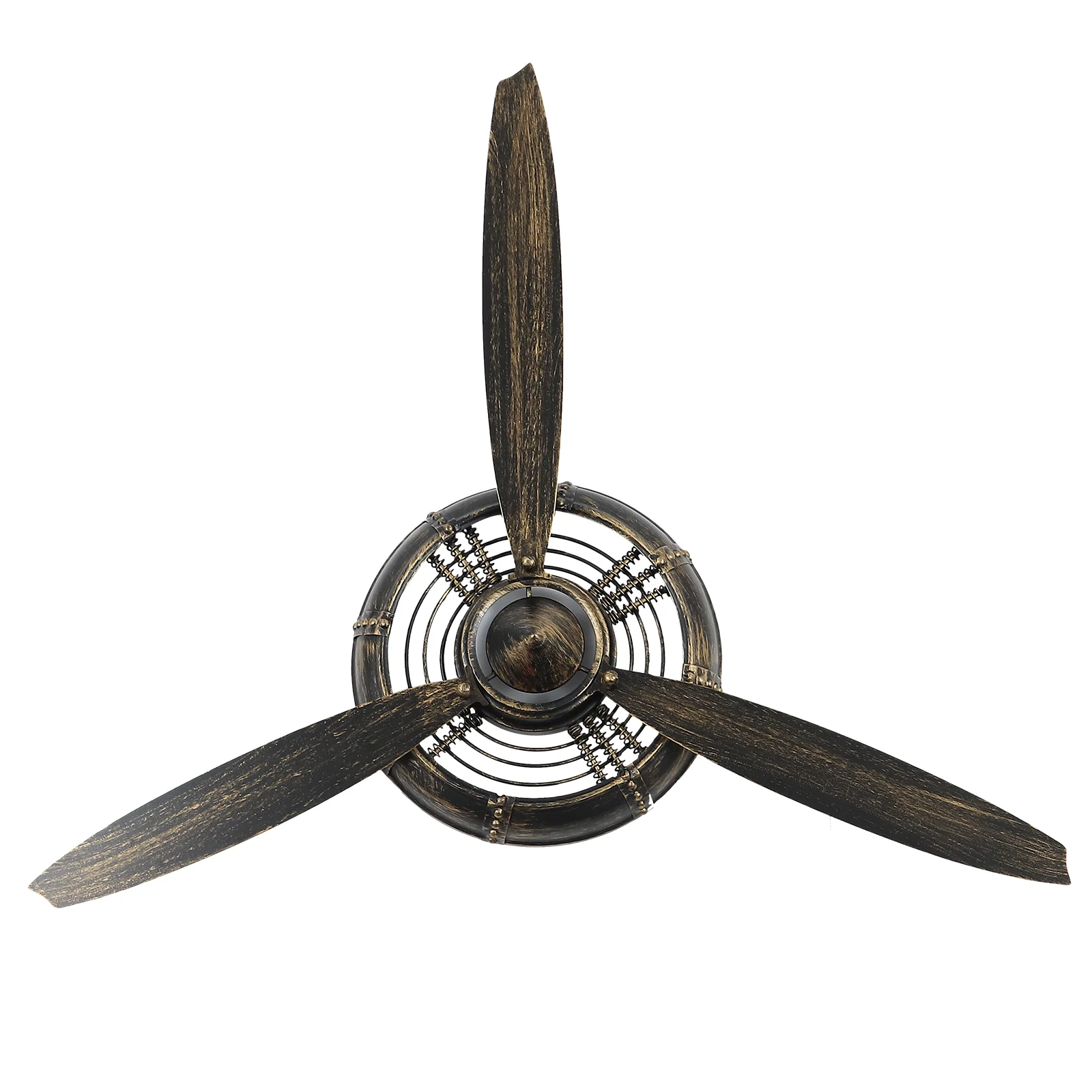 

Wall Propeller Decor Airplane Metalhanging Vintage Industrial Decoration Pendant Retro Ornament Rustic Iron Sculptures Flight