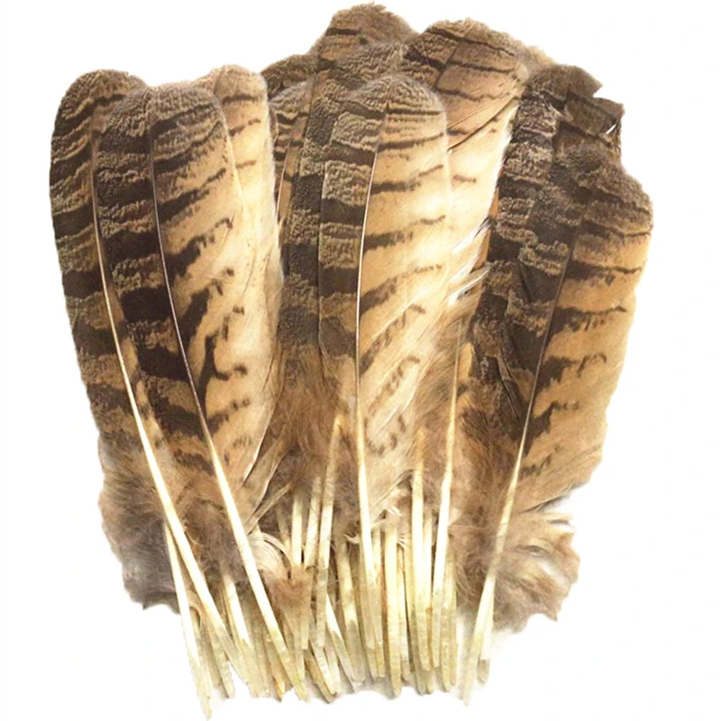 

10pcs/Lot Natural Rare Owl Feathers Eagle Feather for Crafts Bird Collect 10-12inch/25-30cm Headdress Costume Various Decorative