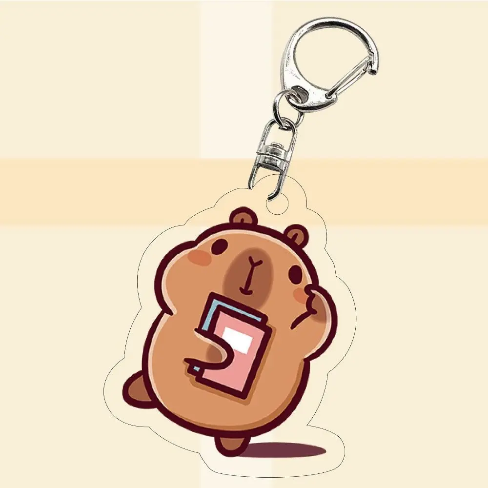 Акриловый брелок Capybara