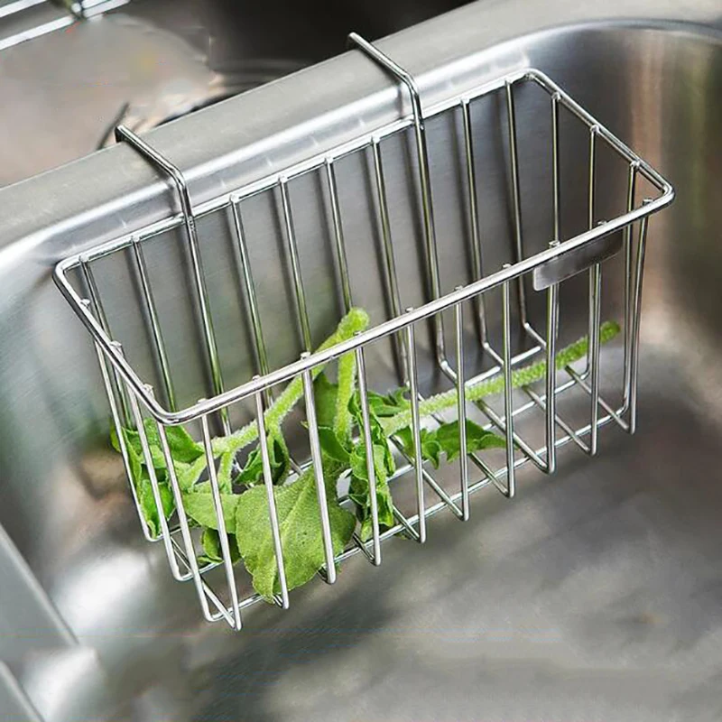 

Rack Drain Basket Stainless Steel Telescopic Sink Dish Drainers For Kitchen Drain Shelf Installation Holder Dish Drying Rack