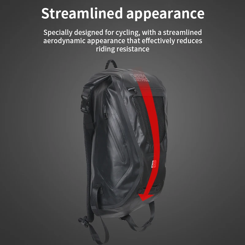 OSAH 25L большая вместительная мотоциклетная велосипедная сумка посылка для