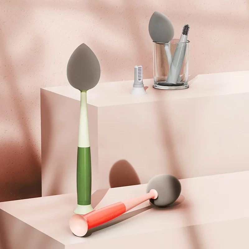 

3-in-1 Cup Brush Removable Long Handle Multifunction Sponge Baby Cup Bottle Brush Cup Lid Cleaning Pacifier Brush Kitchen Tool