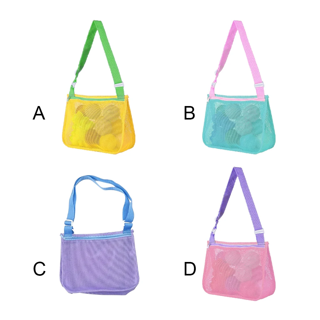 

Childrens Toys In Place Childrens Net Bag - Smooth Zip Sealed Storage Large Capacity For Side blue