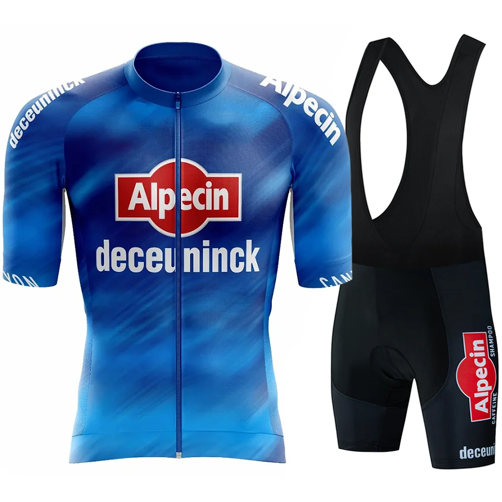 Новинка 2024 комплект из Джерси для велоспорта Alpecin Мужская одежда рубашка