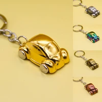 retro fashion metal key chain women beetle shaped car key ring fashion charm men key holder hot keychain best jewelry gifts