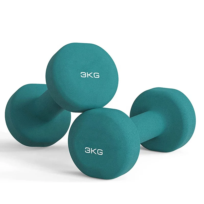 Набор гантелей со стойкой для тренажерного зала и фитнеса набор шестигранных 12