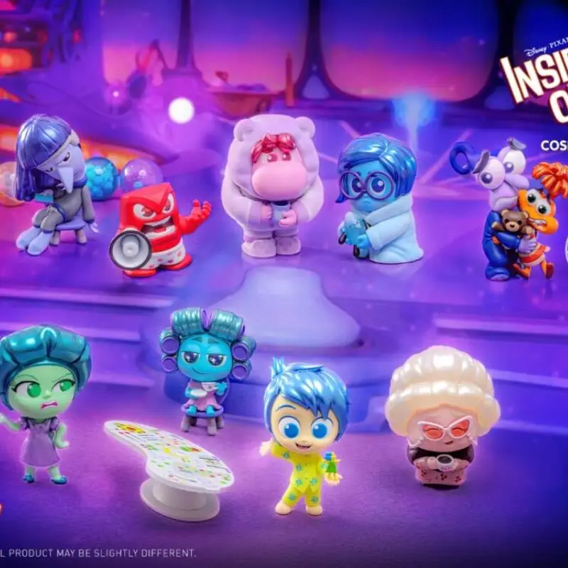 Фото В наличии аниме Inside Out 2, экшн-фигурка Joy Sadness Anger Disgust, Коллекционная фигурка, кукла, детский подарок на день рождения №2