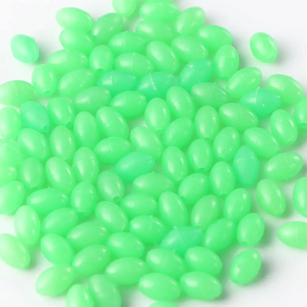 

Tackles Plastic Fishing Rigs Treble Hook Fishing Lure Fishing Floats Fishing Beads Fishing Luminous Balls Glowing Sink Beads