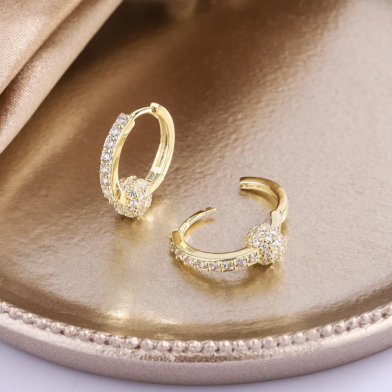 

Retro Style Earrings Female Fashion Net Celebrity Diamond Trend Ladies Ear Buckles Temperament Earrings Earrings Jewelry Gifts