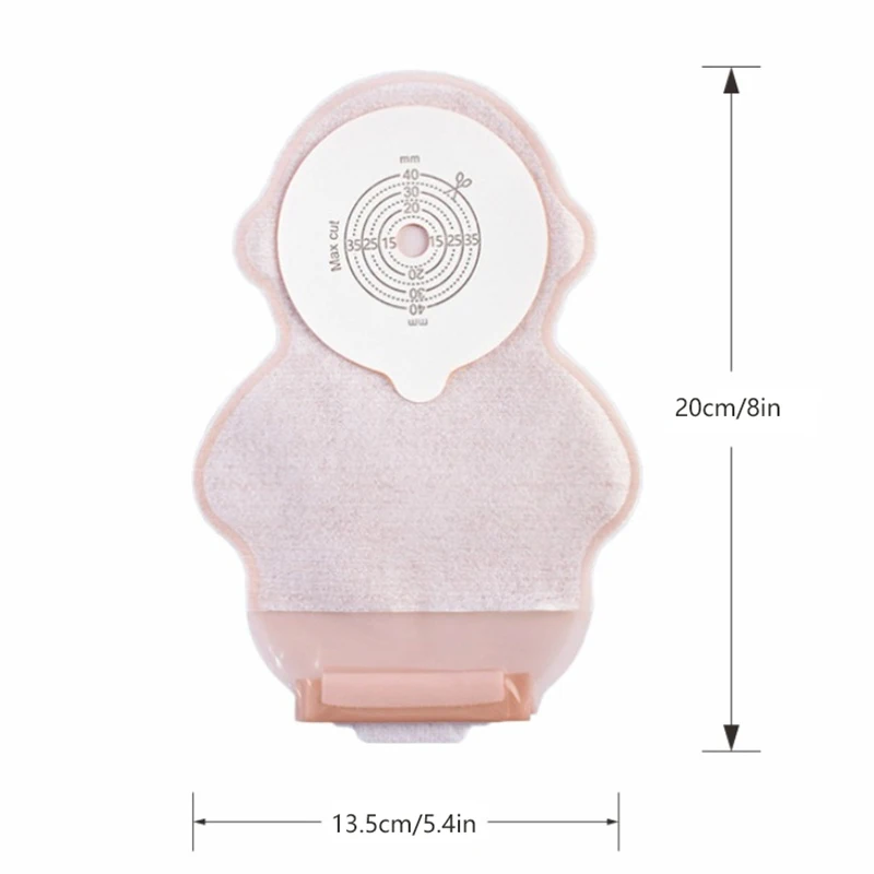 1 шт. детский цельный дренажный мешок для колостомы портативная липкая застежка