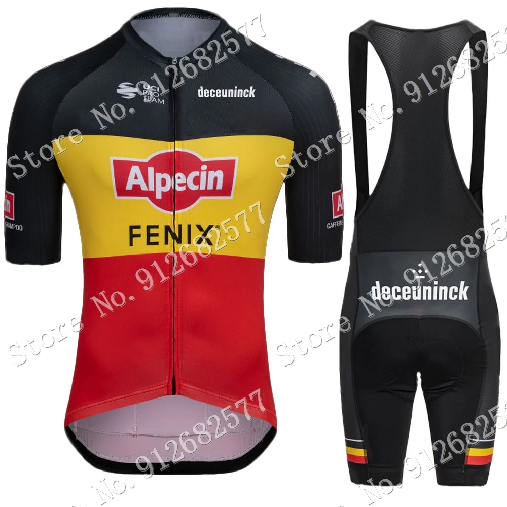 

Комплект одежды для велоспорта Alpecin Fenix 2022 из Джерси для команды Бельгии, летняя одежда, рубашки для дорожного велосипеда, велосипедные шорт...