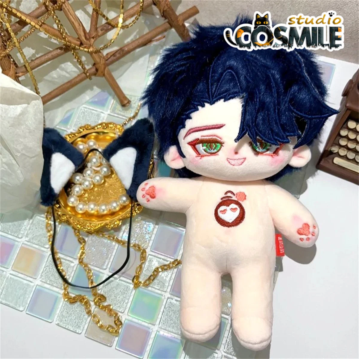 Игра Honkai: Star Rail Sampo Koski サンポ・・ス삼삼포 포 스스bluehair Plushie 20 см плюшевая кукла игрушка