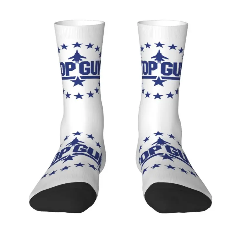 

Tom Cruise Maverick Film Top Gun Dress Socks for Men Women Warm Fashion Crew Socks