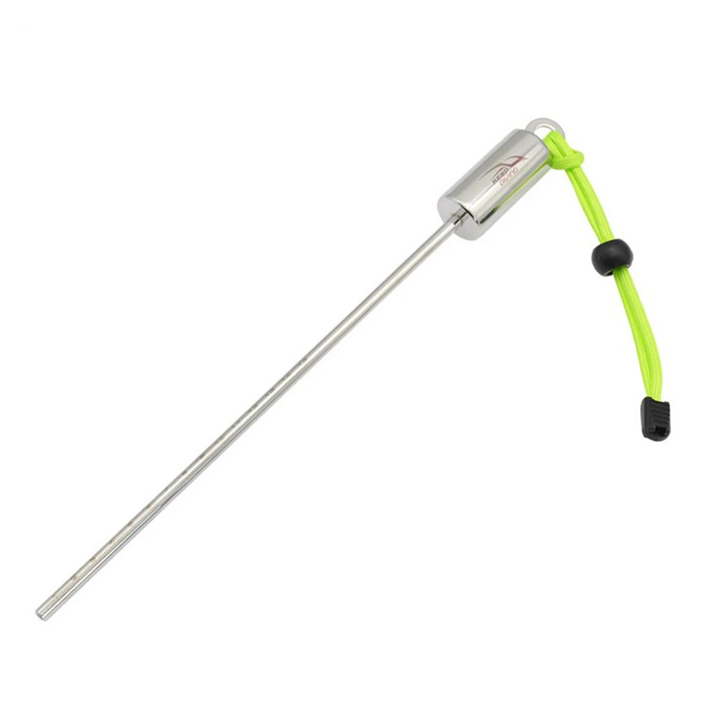 

1/2/3 указка из нержавеющей стали для дайвинга, удочка для измерения уровня шума воды, подводная палка для погружения, Спортивная веревка для ...