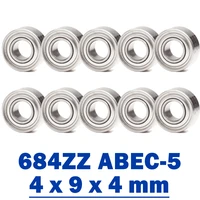 684zz bearing 494 mm abec 5 10 pcs miniature 684z ball bearings 684 zz 6184zz hobby motor quadcopter l 940zz bearing
