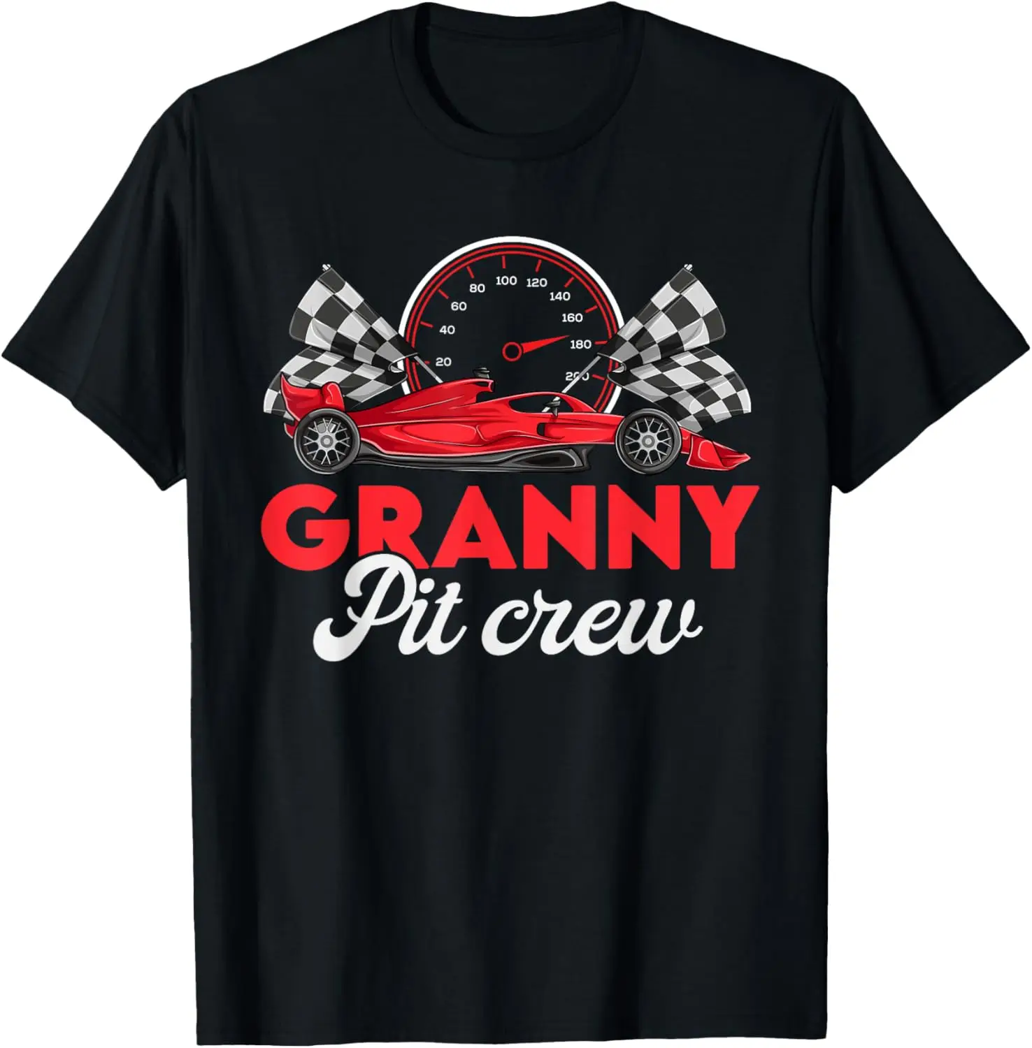 Рубашка Race Car Babcia Of The Birthday Boy футболка Babny Pit Crew