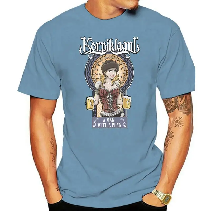 Рубашка Korpiklaani A Man With Plan S M L Xl Xxl Футболка Folk Metal Официальная