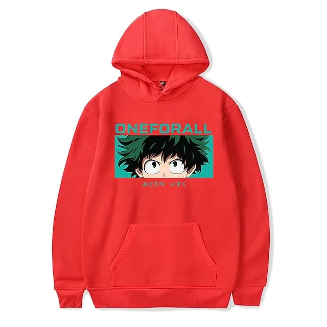 

Inspired By My Hero Academia Boko No Hero Midoriya Izuku Bakugou Katsuki Deku Hoodie Cartoon Kawaii Hoodie for Men Women