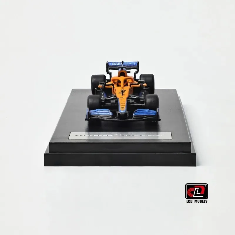 Фото ЖК-дисплей 1:64 MCL35 F1 #   Набор из 3 коллекционных металлических моделей машинок из сплава, литых под давлением, подарок на Рождество для мальчика №3