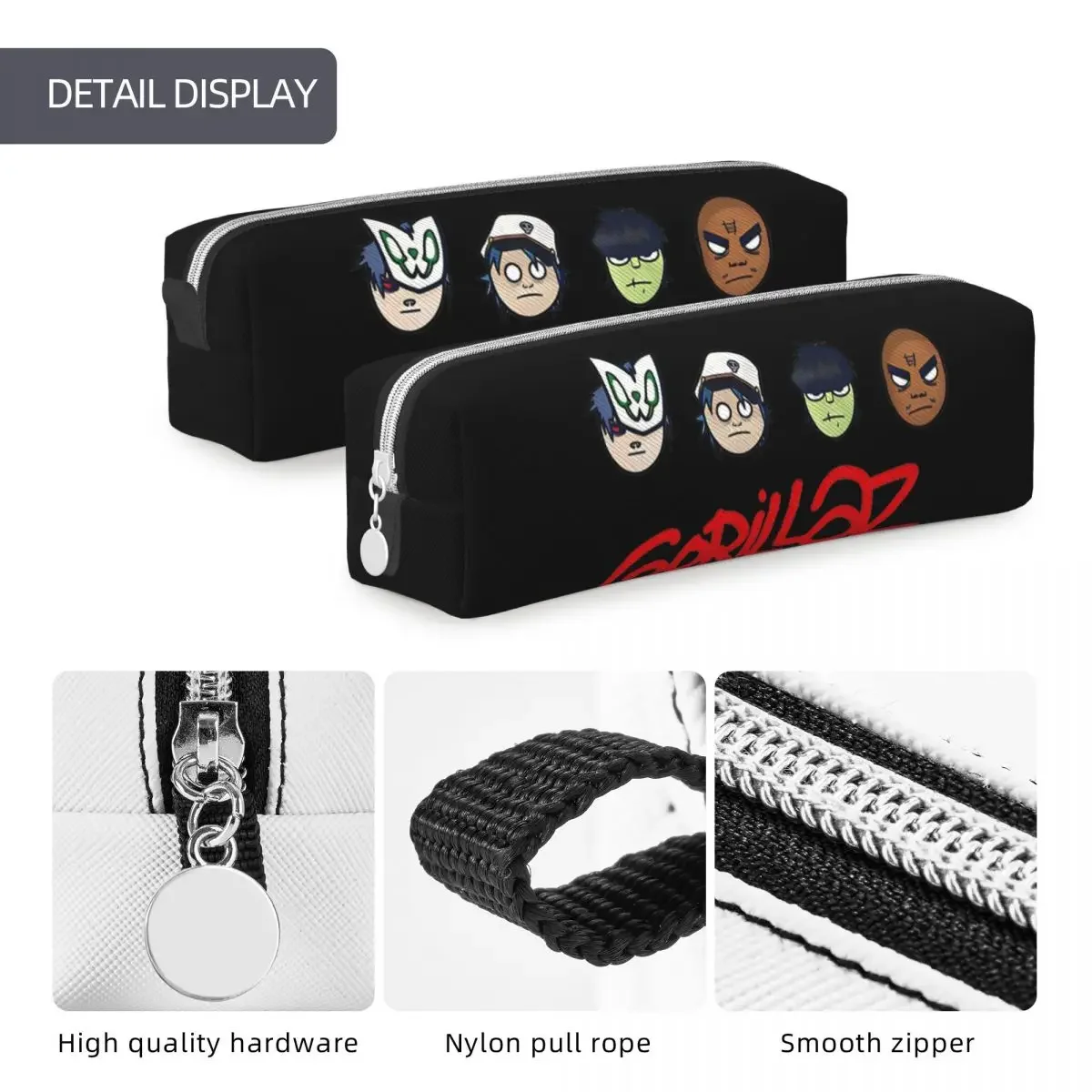 Пенал на ремешке милый шкатулка для ручек с надписью Легенда о дне Большой