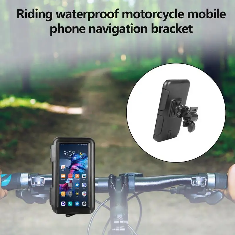 

Bike Phone Holder Mount Waterproof Bike Phone Holder For Electric Motorcycle Mount Motorcycle Phone Holder Easy Touch Screen