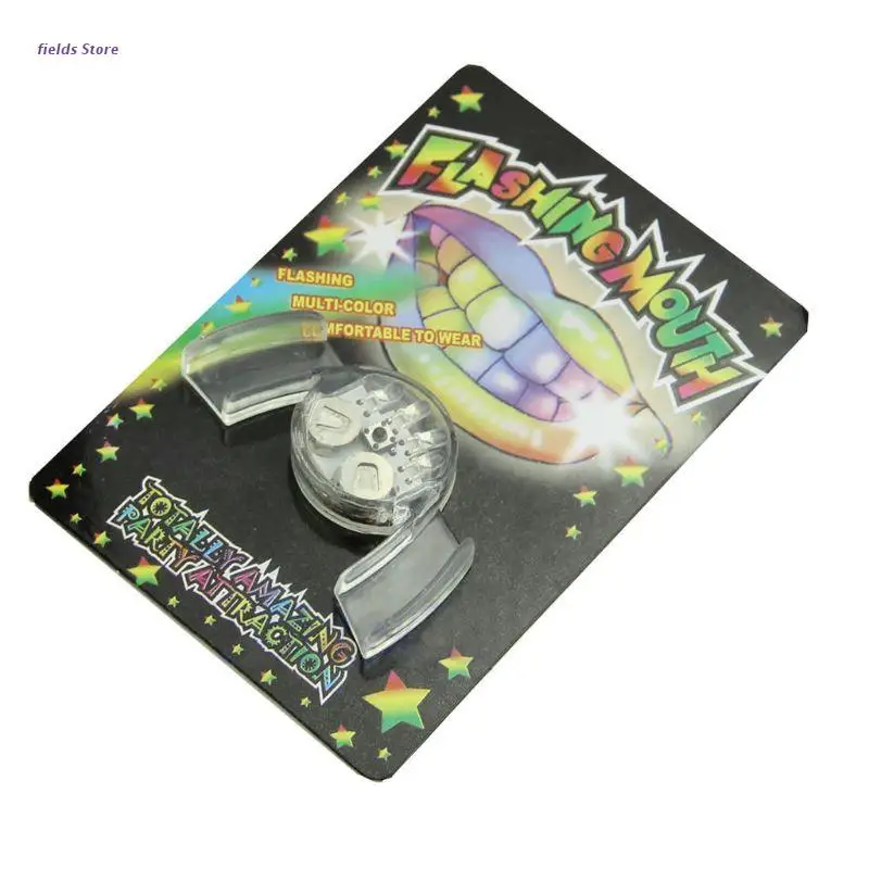 

1X светодиодный светильник для защиты рта, мундштук, мигающая деталь для вечеривечерние, Новинка