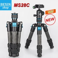 mini carbon fiber tripod compact lightweight portable tabletop tripods with ball head max load 8kg tripod for phone dslr camera
