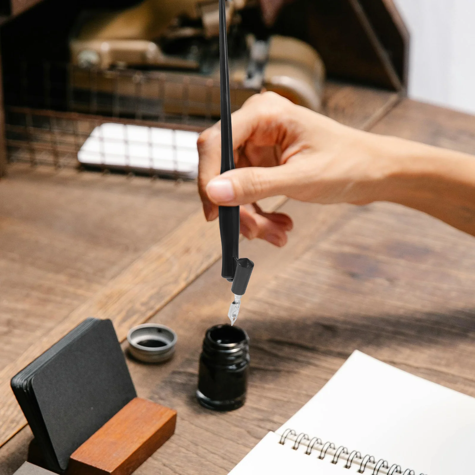 Каллиграфическая ручка для рисования держатель Dip наклонный винтажный декор