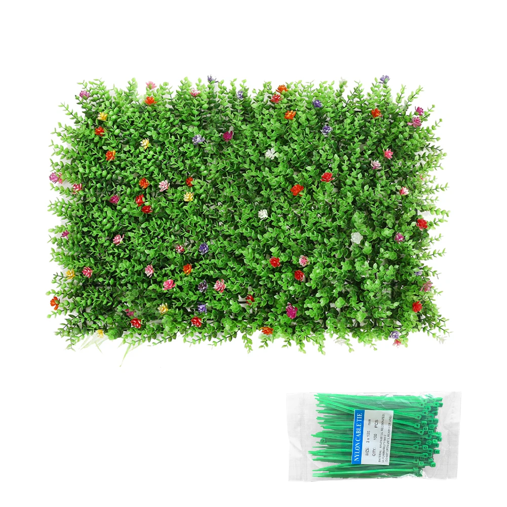 

60x40cm Garden Simulation Plant Wall Background Party Indoor Home Decor Multipurpose Protect Privacy Lawn DIY Hanging Hotels