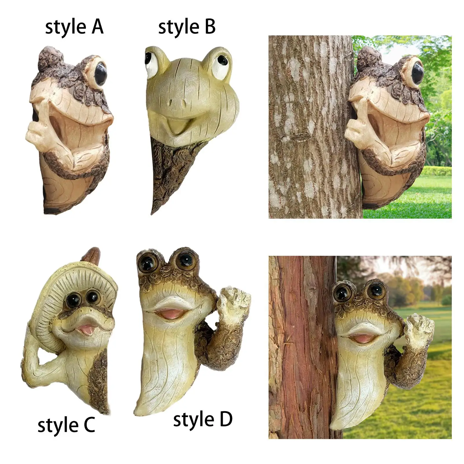 Статуя лягушки Статуэтка из смолы подарок художественный центральный столик