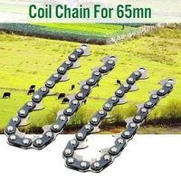2 pieces trimmer chain for gasoline brush cutter chain trimmer head